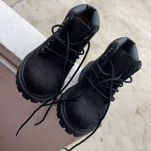 Timberlands Black Size 6T